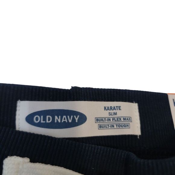 Old Navy Shorts Boys Small Blue Karate Slim Jean Shorts NWT Stretch - Picture 3 of 8